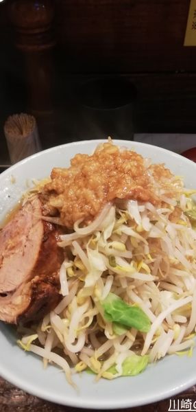 「ラーメン　小　800円」@立川マシマシの写真