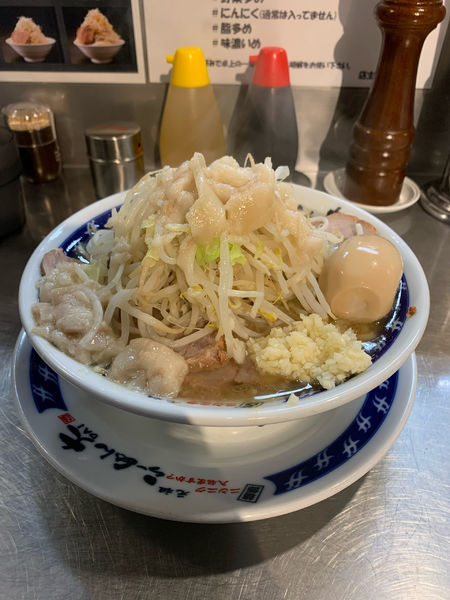 「ラーメン　味玉　豚」@ラーメン大 下高井戸店の写真