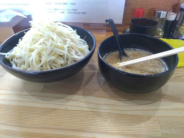 「j-lowつけ麺　もやしまし」@J郎麺の写真