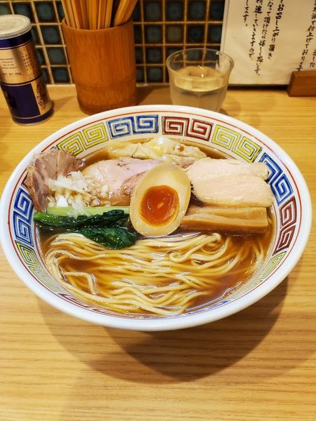 「特製中華そば」@ほっこり中華そば もつけの写真