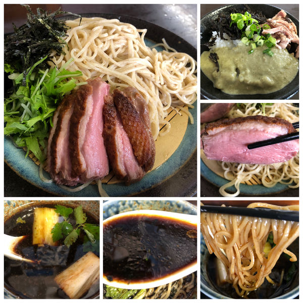 「【限定】鴨ざる 970円 牡蠣ぺご飯310円」@と多゛食堂の写真