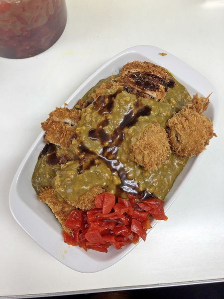 「カツシュウマイカレー 　￥750」@まんてんの写真