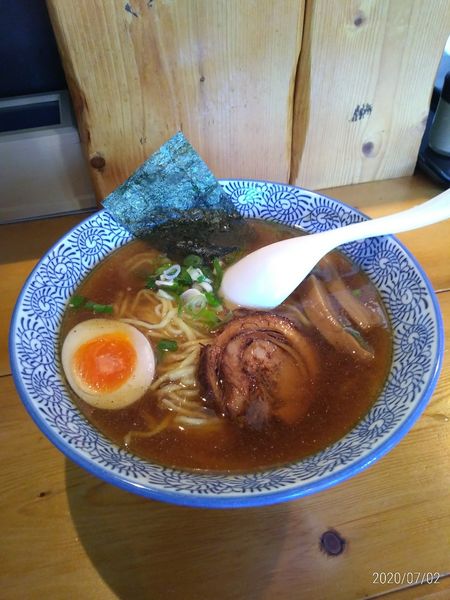 「醤油ラーメン　中盛り」@浅沼屋の写真