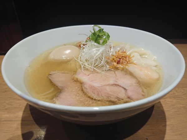 「特製しおらぁ麺」@らぁ麺や 嶋の写真