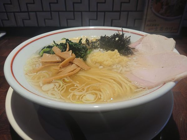 「塩生姜ラーメン」@生姜醤油専門 我武者羅 代々木店の写真