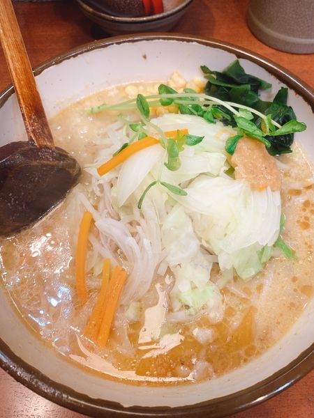 「味噌やさいラーメン」@味噌一 常盤台店の写真