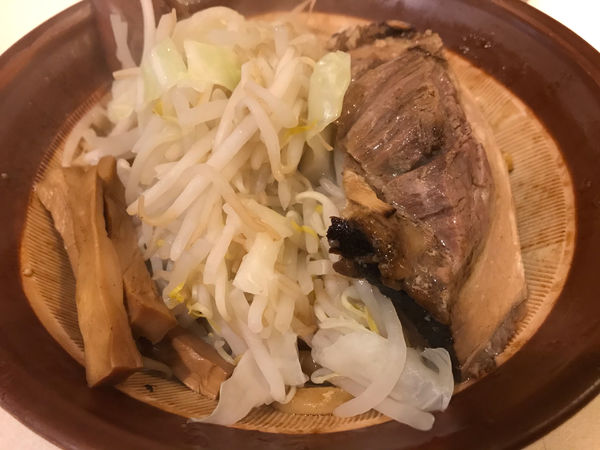 「汁なし(740円)」@極太清流らーめんの写真