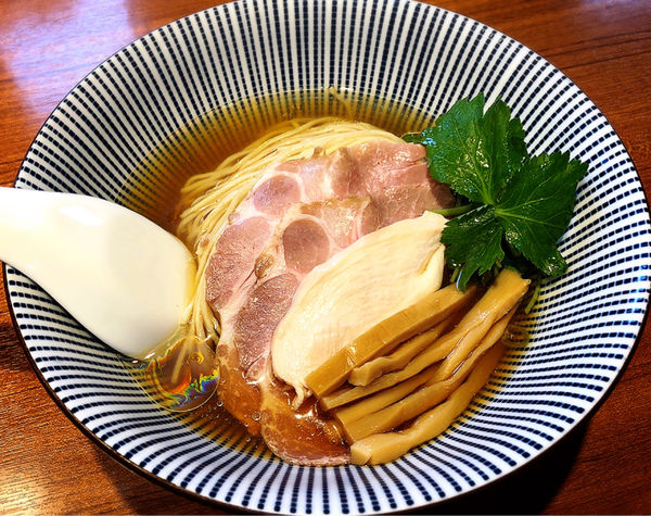 「冷やし煮干そば(いわし丼)」@寿製麺よしかわ 川越店の写真