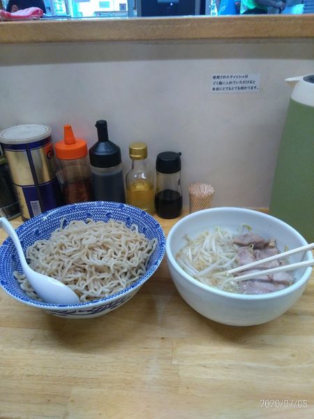 「塩つけ麺300グラム」@らーめん きじとらの写真