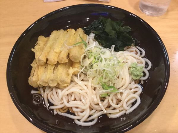 「ごぼう天うどん・冷(¥440)」@吉そば 神田店の写真