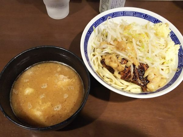 「つけ麺（塩レモンつけ麺）少なめ＋炙り豚　930＋150円」@ラーメン ゼンゼンの写真
