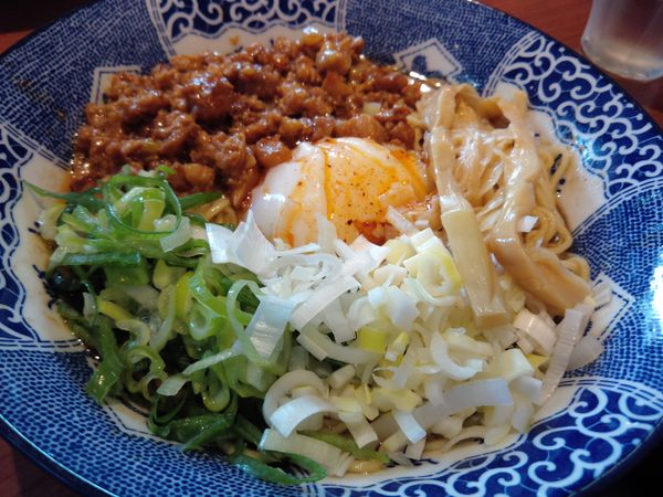 「まぜそば並７３０円」@中華そば 虎桜の写真