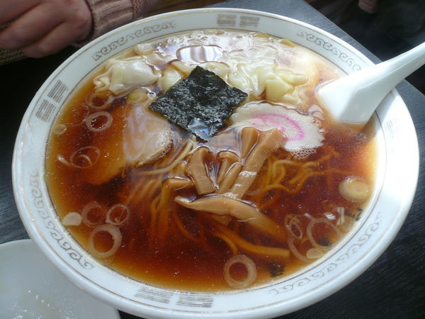 「ワンタンメン」@宝来屋の写真