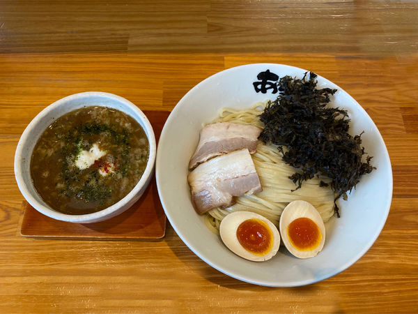 「味噌ちゃちゃとろろつけ麺・全入1220」@ニボチャチャ！！ラーメン あらき軒の写真