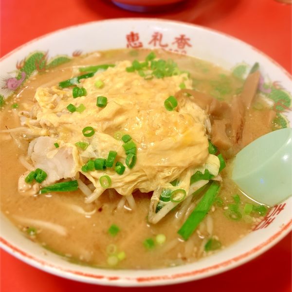 「味噌ラーメン。火曜日は大盛りサービス。¥720。」@恵礼香の写真