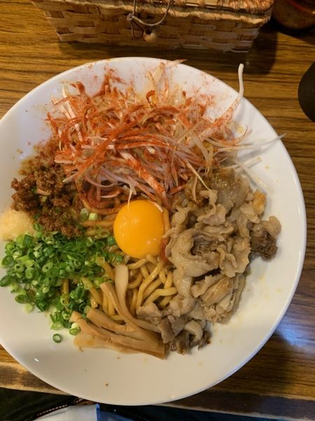 「台湾まぜそば（大）」@麺屋 誠の写真