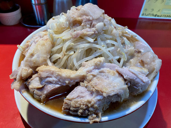 「ラーメン 豚2枚」@蒙麺 火の豚の写真