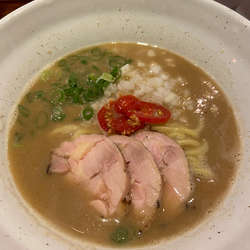 鶏煮干しらぁめん(醤油)