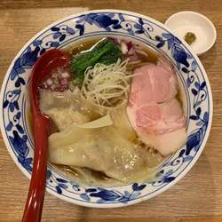 貝出汁 醤油らぁ麺＋あさりワンタン