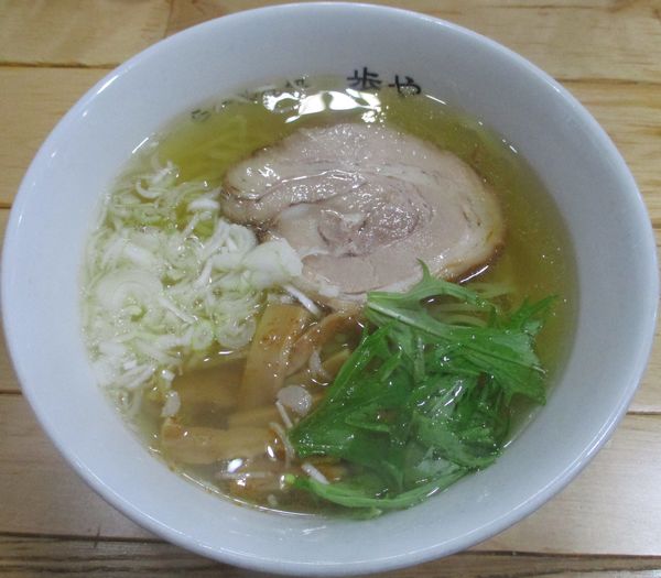 「塩らー麺 737円」@らーめん処 歩やの写真