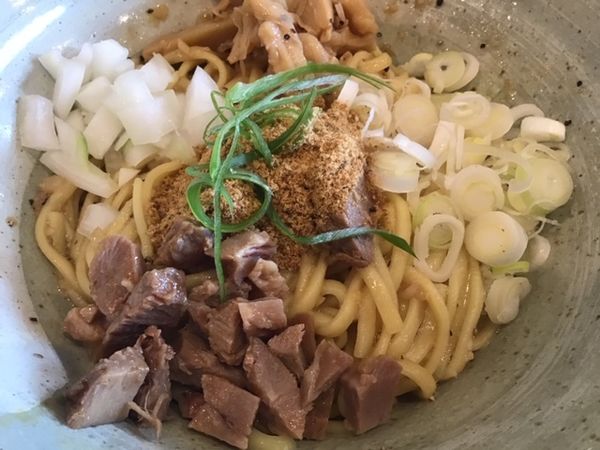 「油そば、追い飯付き650円」@らーめん流星の写真