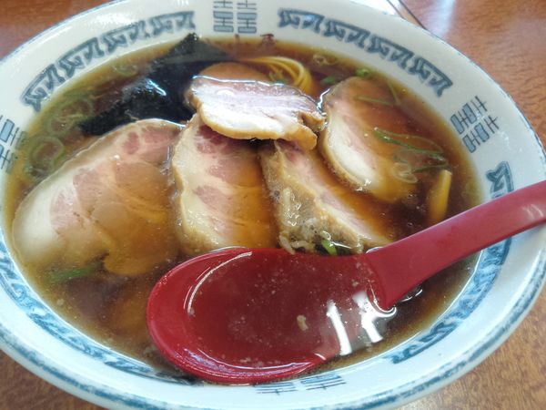 「チャーシューメン７７０円」@手打ちうどんそば 小山屋の写真