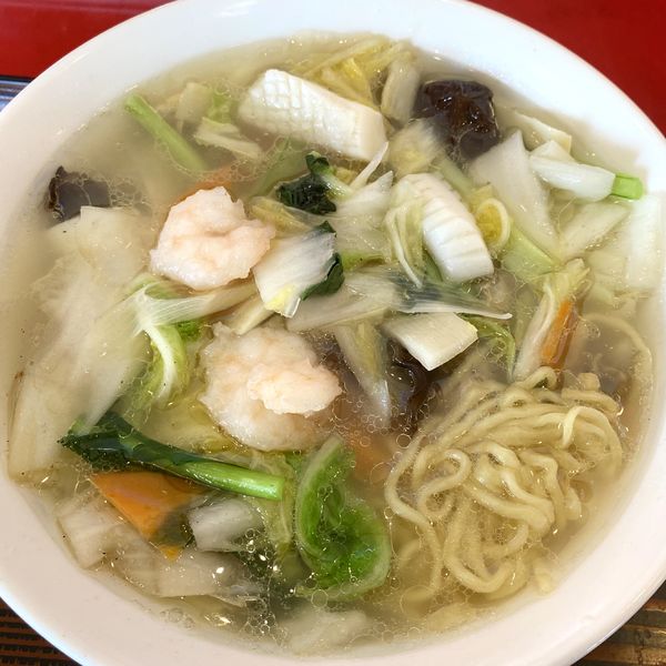 「海鮮タンメン」@珍來飯店 三芳店の写真