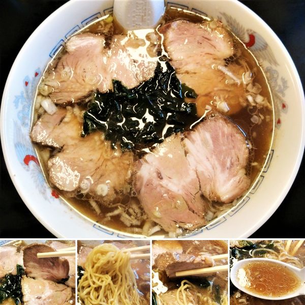 「チャーシューメン　750円」@大釜 本店の写真