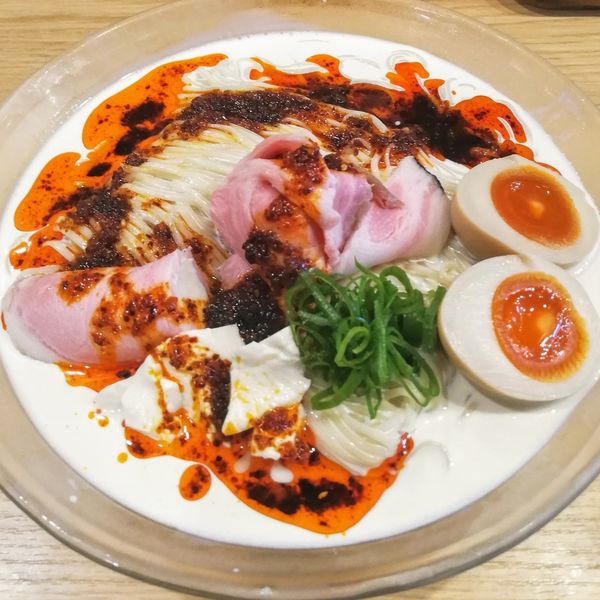 「限定 冷製クリーム豆乳辣麺」@らーめんMAIKAGURAの写真