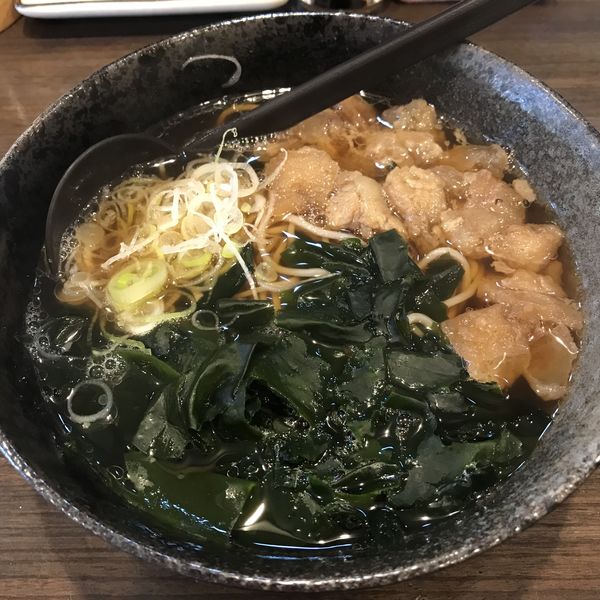 「油かす（￥530）」@立ち喰い 浅草そば 本店の写真