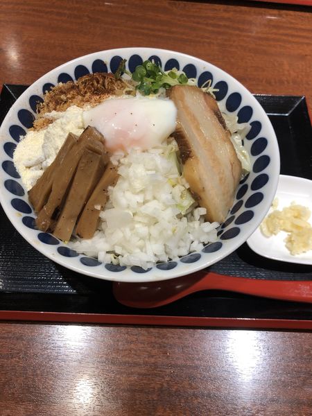 「まぜそば」@中華そば 蓮の華の写真