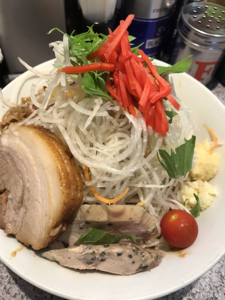 「宮し中華 (ニンニク生姜少なめ他全部マシ、豚1枚)」@ラーメン宮郎の写真