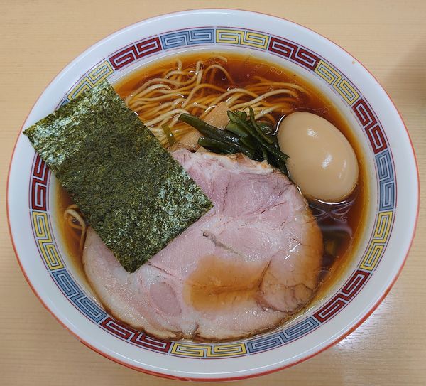 「味玉濃口煮干鰮らーめん(1100円)」@煮干鰮らーめん 圓の写真