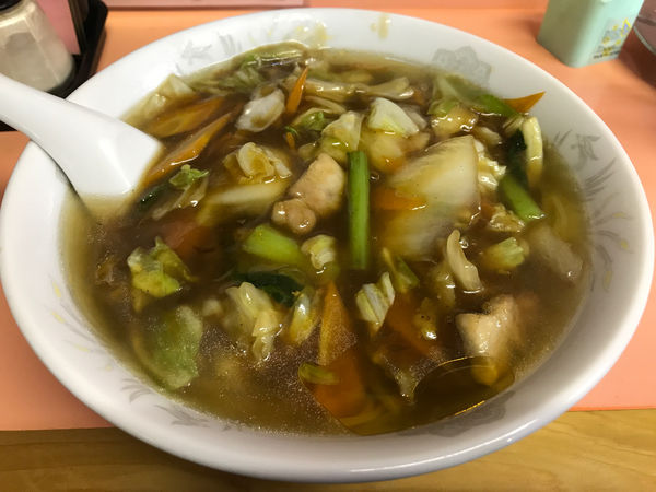 「五目そば　650円」@中華 黄河の写真