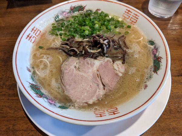 「豚骨ラーメン」@ラーメン池田の写真