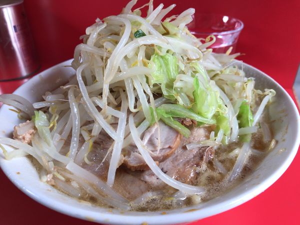 「小ラーメン麺3分の1」@ラーメン二郎 三田本店の写真