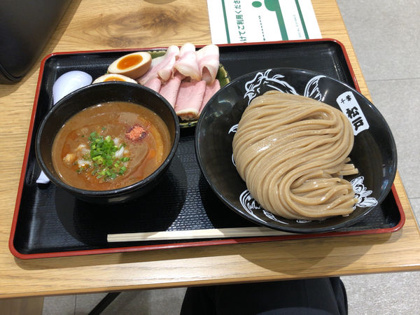 「甘エビ特製全部入りつけ麺(中盛)」@松戸富田麺桜の写真
