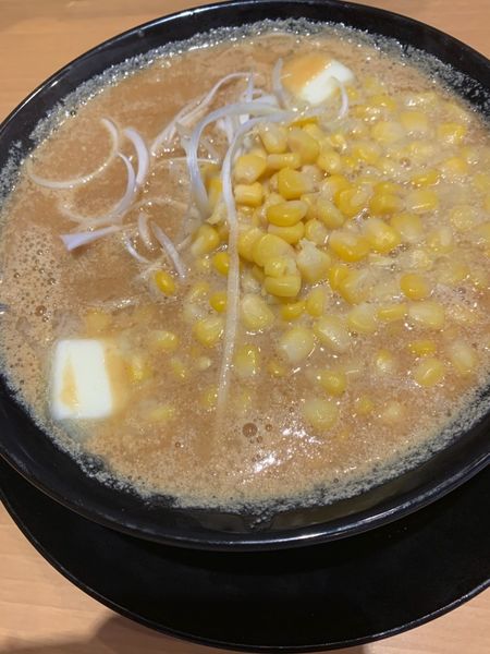 「みそコーンバターラーメン」@極旨醤油らーめん 一刻魁堂 港店の写真