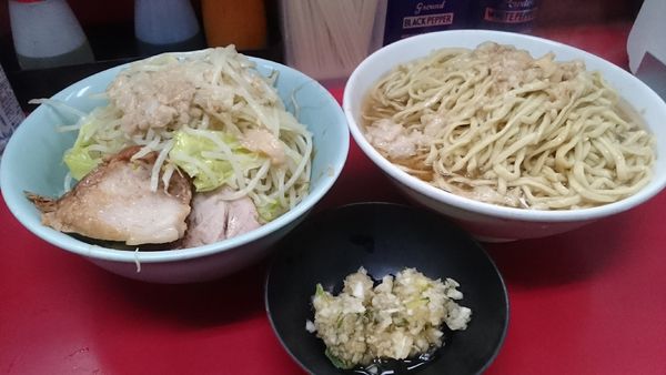 「大・鬼おろし大葉MIX(ヤサイアブラ)￥９３０」@ラーメン二郎 中山駅前店の写真