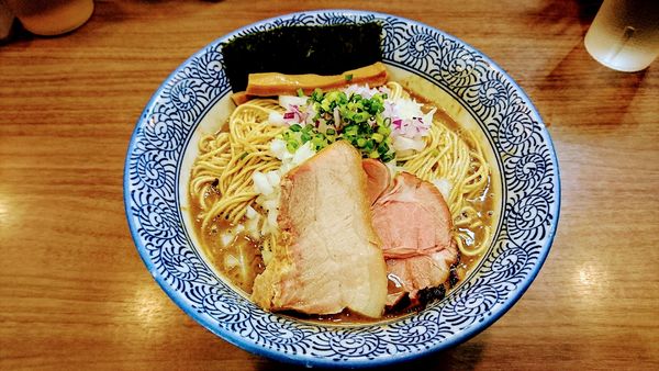 「極上濃厚煮干しそば(中)」@煮干しつけ麺 宮元の写真