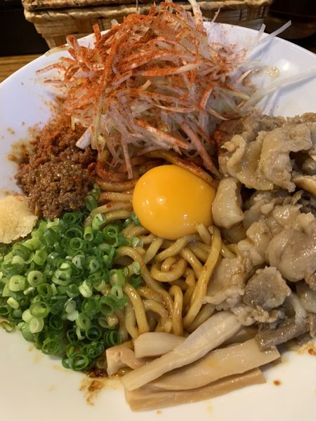 「台湾まぜそば」@麺屋 誠の写真