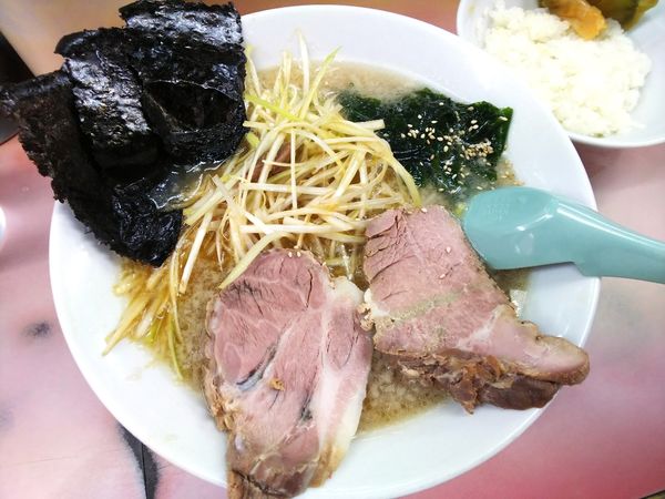 「かいざんラーメン＋半ライス　880＋100円」@ラーメン かいざんの写真