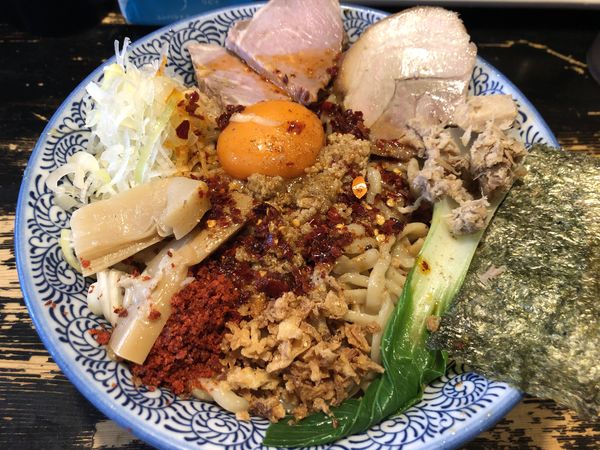 「冷やし坦々まぜそば（大盛）」@狼煙 〜NOROSHI〜の写真