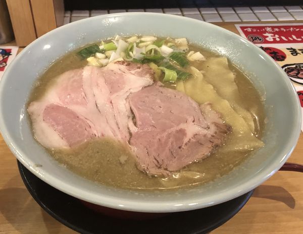 「ふつう煮干しラーメン」@ラーメン凪 下北沢店の写真