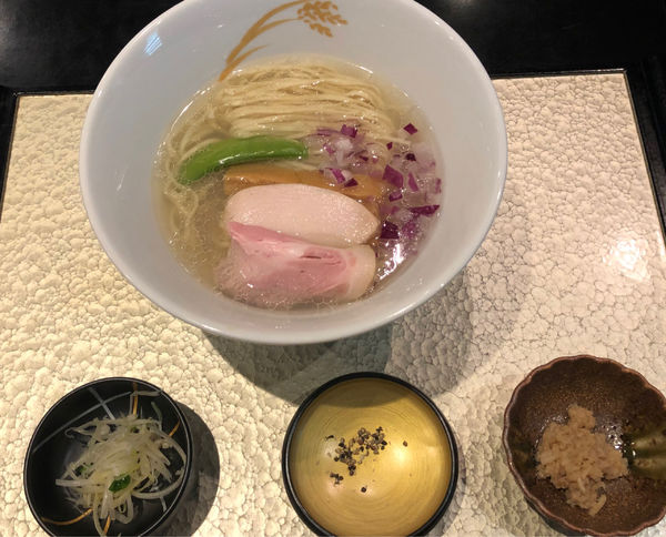 「芳醇貝だし塩〜帆立のペースト添え」@寄り道 すぐれの写真