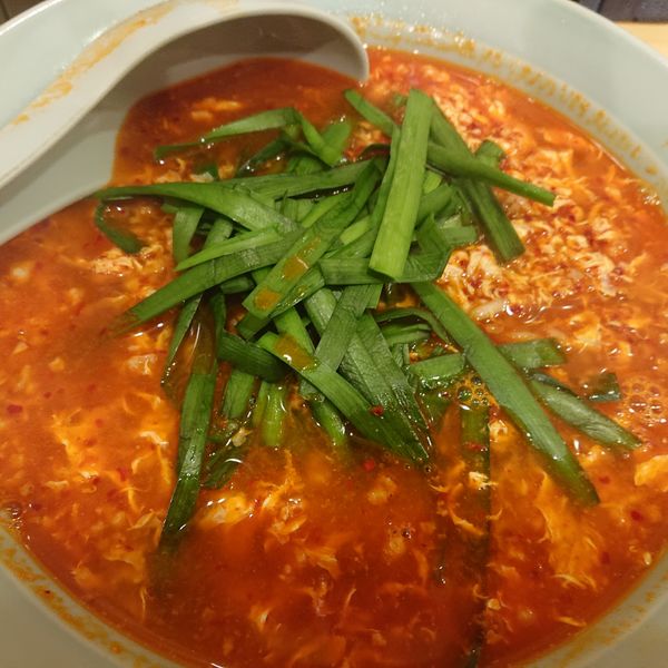 「ニュータンタンメン780円(メチャ辛)、ニラ150円」@ニュータンタンメン 川口店の写真