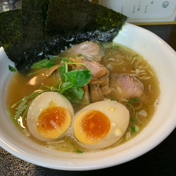 「特製中華そば」@中華そば 一富士の写真