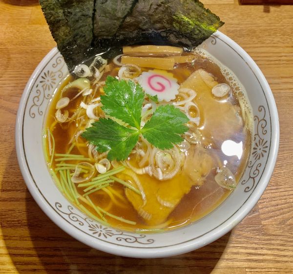 「清湯そば　¥730」@つけそば 神田勝本の写真