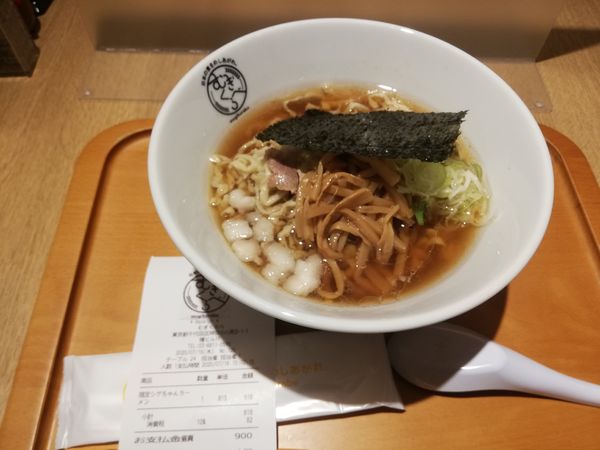 「【煮干し中華そば山形屋】シゲちゃんラーメン　900円」@むぎくらべの写真