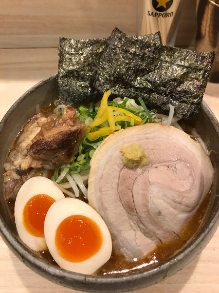 「特製炙り濃厚味噌」@麺屋 音 別邸の写真